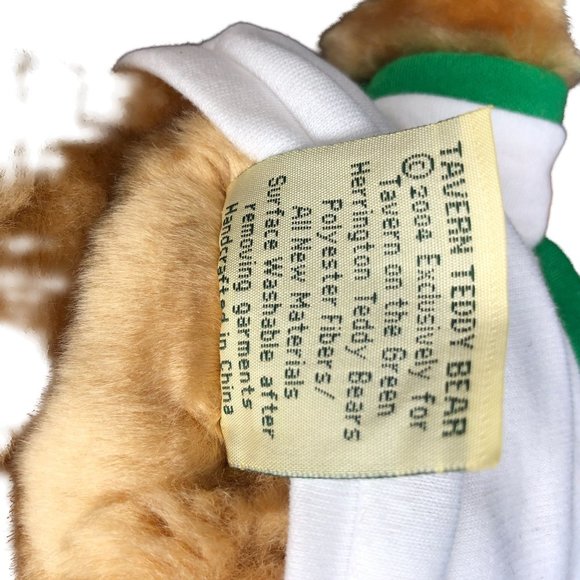 Herrington Tan Teddy Bears Exclusive Tavern On The Green Central Park  NY 9" - Picture 4 of 4